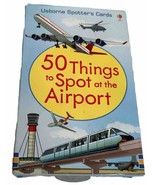 50 Things to Spot at the Airport (Usborne Spotter&#39;s Card... by Struan Re... - £7.74 GBP