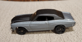 1998 HOT WHEELS 1970 CHEVY CHEVELLE SS Gray &amp; Black 1:64 Diecast Two Ton... - $8.90