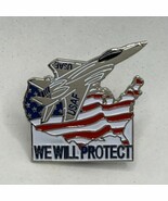 United States Air Force Fighter Jet USAF US Military Lapel Hat Pin Pinback - £5.98 GBP