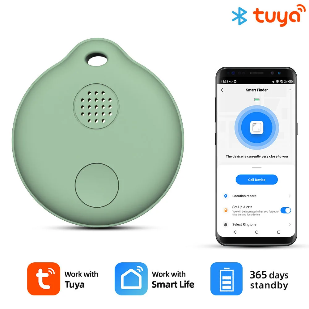 Mini Tuya Trac Device Trac Air Tag Key Child Finder Pet Tracker Location Smart B - £85.85 GBP