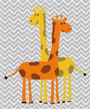 Pepita Needlepoint kit: Giraffe Pals, 10&quot; x 12&quot; - £67.63 GBP+
