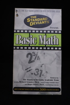 The Standard Deviants Present Basic Math 1997 Educational VHS - $7.30