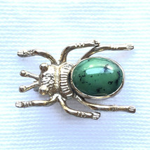 Karatclad By Bell Vintage 1&quot; Beetle / Scarab lapel Pin - $19.79