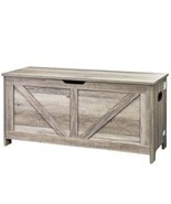 Wooden Toy Chest for Kids, Toddler Toy Storage Box with Flip-Top Lid and... - €89,76 EUR