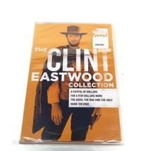 The Clint Eastwood Collection DVD 4 Discs NEW &amp; SEALED Western Movies Cowboy - £17.93 GBP