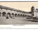 Santa Barbara Mission Coridor Arches Santa Barbara CA UNP UDB Postcard U19 - $3.51
