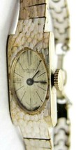 Favre Leuba Genève Gold Plated Ladies Watch Mechanical Swiss Made Metal Wear - £131.57 GBP