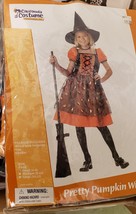 Californoa Costumes Pretty Pumpkin Witch Childs Size Small - £15.63 GBP