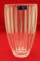 Marquis by Waterford Crystal Glass Bazel Vase 7 inch Signed RBC Bank of Canada - £52.03 GBP