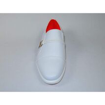 Men's Shoes The Cuban L TAYNO Leather Cap Toe Loafer White image 2