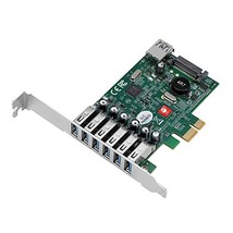 SIIG 7-Port USB 3.0 5Gbps PCIe Expansion Card with Full and Low Profile Brackets - £64.23 GBP