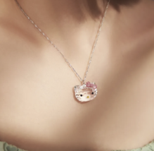 Swarovski Hello Kitty Pendant  And Necklace - $46.82