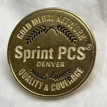 Sprint PCS Denver Corporation Company Advertisement Lapel Hat Pin Pinback - $5.95