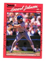1990 Donruss #99 Howard Johnson New York Mets - £2.38 GBP
