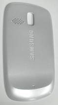 Genuine Samsung Freeform SCH-R350 Battery Cover Door White Silver Bar Phone Back - £3.49 GBP