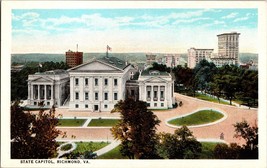 State Capitol Building Richmond Virginia Vintage Postcard (C8) - £4.40 GBP