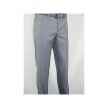 Men Suit BERLUSCONI Turkey 100% Italian Wool Super 180's 3pc Vested #Ber7 Sky image 10