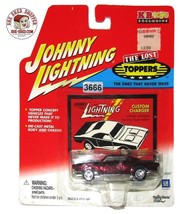 Johnny Lightning Lost Toppers 1993 Custom Red Charger - new - Hot Wheels - £17.44 GBP
