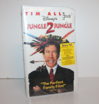 Brand New Sealed Walt Disney&#39;s Jungle 2 Jungle VHS 1997 Tim Allen Martin... - £7.77 GBP