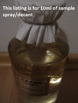 Creed Aventus Perfume 10ml Glass bottle atomiser Spray - Brand New! AUTH... - $39.99