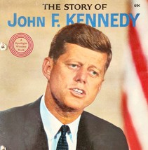 1964 The Story Of John F Kennedy Illustrated PB 1st Edition JFK Presiden... - $29.99