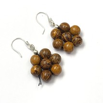 Mariyam Jasper Gemstone 8 mm Round Beads 1.80&quot; beads Earring BE-8 - £7.41 GBP