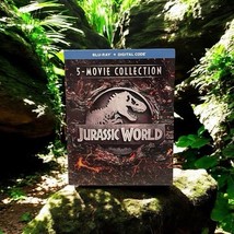 Jurassic World Fallen Kingdom 5 Movie Collection (Blu-ray + Digital) Sealed - $24.87