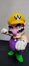 Super Mario Bros Wario PVC mexican Plastic toy figure - £17.81 GBP