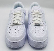 NEW Nike Air Force 1 Sage Low Triple White AR5339-100 Women’s Size 11 - £94.66 GBP