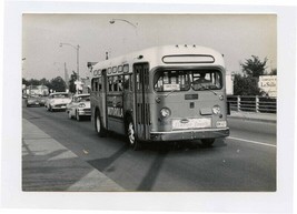 1950&#39;s City Bus and Cars Photo LaSalle Illinois  - £9.38 GBP
