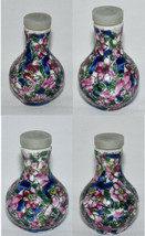 Antique Chinese Porcelain Snuff Bottle Hand Painted Enameled Snuff Bottl... - £199.79 GBP