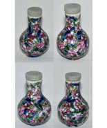 Antique Chinese Porcelain Snuff Bottle Hand Painted Enameled Snuff Bottl... - £199.79 GBP
