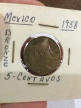 Mexico: 5 Centavos 1958 Coin - £2.36 GBP