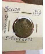 Mexico: 5 Centavos 1958 Coin - £2.33 GBP