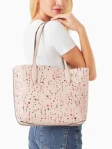NWB Kate Spade Twinkle Reversible Leather Tote Pale Pink Pouch K4743 Dust Bag FS - £105.29 GBP