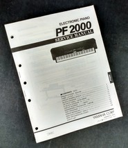 YAMAHA PF2000 Electronic Piano Service Manual w/Parts List and Circuit Diagram - £19.69 GBP
