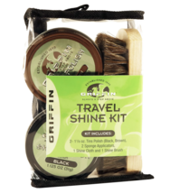 Griffin Shoe Shine Kit, Premium Shine, Exceptional Care for Smooth Leather - £19.17 GBP