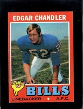 1971 Topps #86 Edgar Chandler Exmt (Rc) Bills *XR22636 - £1.35 GBP