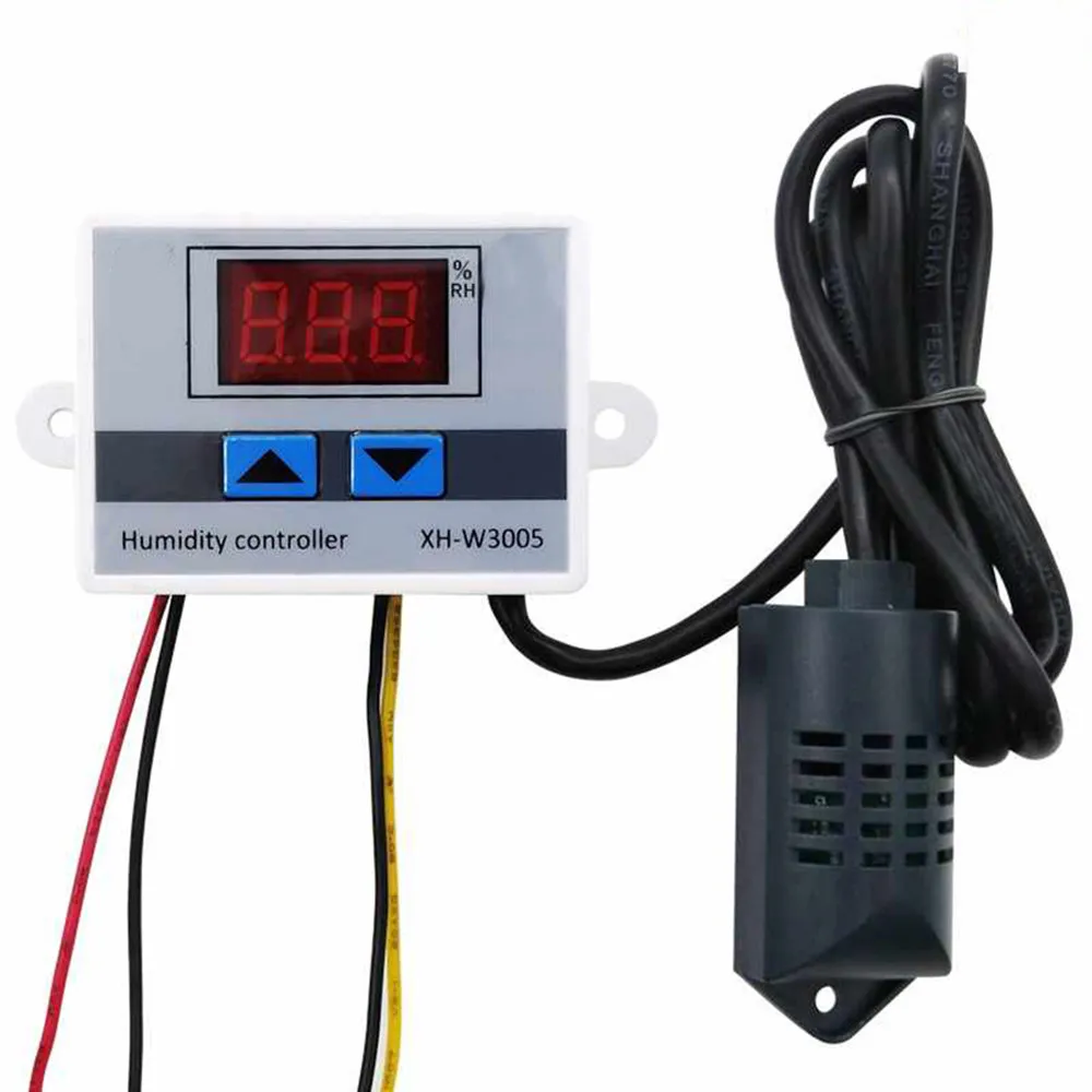 Digital Humidity Controller XH-W3005 12V 24V 220V Humidistat Hygrometer Humidity - £162.58 GBP