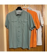Men&#39;s Field &amp; Stream outdoor button short sleeve shirts 2XL 3 colors ava... - $19.40