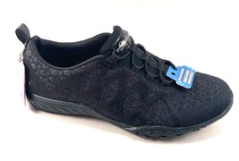 Skechers 100301 Black Relaxed Fit Memory Foam Slip -On Sneaker/Shoe - £48.25 GBP
