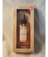 Aromatherapy Collection Pillow Mist &amp; Eye Mask Rose Pink Relax 3.4oz - £9.91 GBP