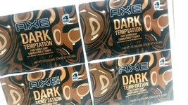 (Lot 4) Axe Dark Temptation Face &amp; Body Soap 4 BARS/Pk 3.5Oz= 16Bars Sealed Rare - £58.37 GBP