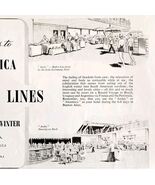 1952 Royal Mail Cruise Lines Ship South America Advertisement Nautical D... - $19.99