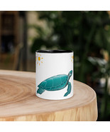 New Sea Turtle Mug with Color Inside 11 oz Ocean Coffee Tea Nautical Sun... - £10.95 GBP