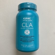 GNC Total Lean CLA Dietary Supplement, 90 Softgel Capsules, Exp 02/2026, Sealed - $30.39
