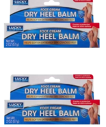 ( Lot 2 ) LuckySuper Soft Dry Heel Balm Foot Cream 2 oz Each SEALED - $20.09 CAD