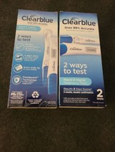 2 Pkgs Clearblue Digital &amp; Rapid Pregnancy Tests~Includes 2 Tests (H1) - $21.09
