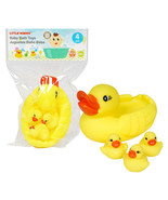 Four Piece Rubber Ducky Bath Toy Set - £3.95 GBP