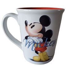 Disney Store Exclusive White 16 oz Mickey Mouse Relaxing Coffee Mug Tea Cup - £19.23 GBP